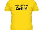 Boobies Makes me smile T-shirt TEE TOP SHIRT