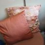 2 dark blush cushions(matching set in ads ) Image 4