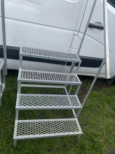 Selection of galvanised steps