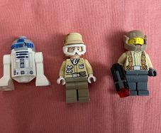 lego Star Wars minifigures r2d2 etc