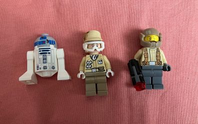 lego Star Wars minifigures r2d2 etc