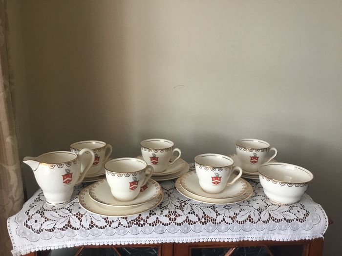Very rare part tea set from Arklow Pottery