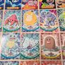 Vintage TOPPS blue label pokemon cards bundle non holo bulbasaur venusaur charmeleon charizard squirtle x 32 cards 1998 Image 6