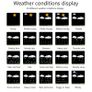 WiFi Weather Station APP Control Smart Weather Monitor Indoor Outdoor Temperature Humidity Barometric Wind Speed Functions Image 5