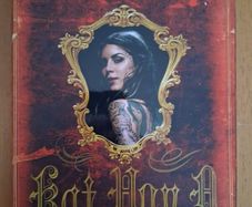 Signed Kat Von D hardback book High Voltage Tattoo