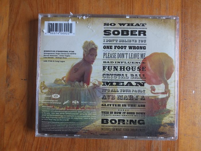 Pink-Funhouse CD