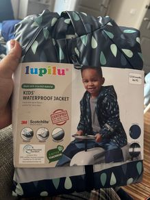 Kids waterproof jacket