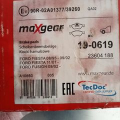 Ford Fiesta/Fusion front brake pads