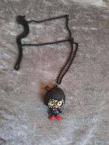 funky girl necklace