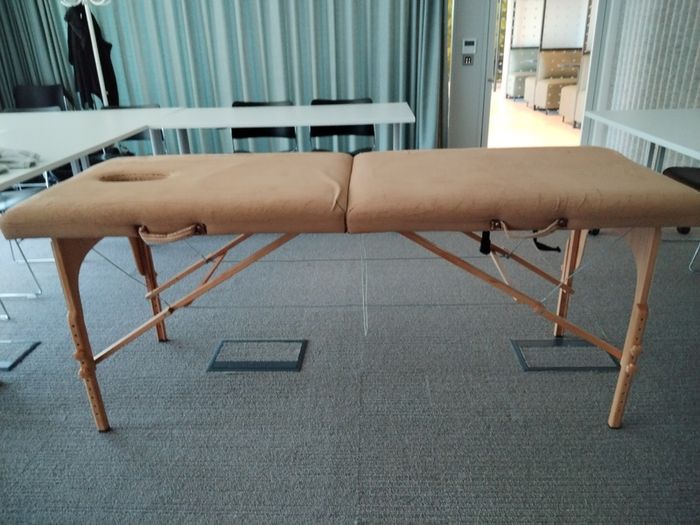 Massage table