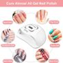 150 Watt LED UV Nail Lamp Gel Polish Curing, CCHOME Fast Nail Dryer with Timing function -10S/30S/60S/90S Image 3