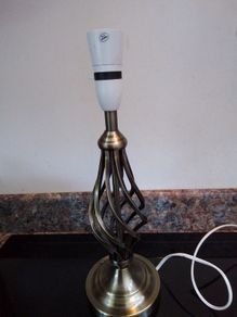 Bronze Effect Table Lamp