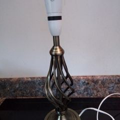 Bronze Effect Table Lamp