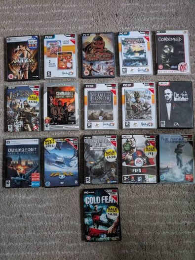 PC DVD-ROM Games - bundle or individual
