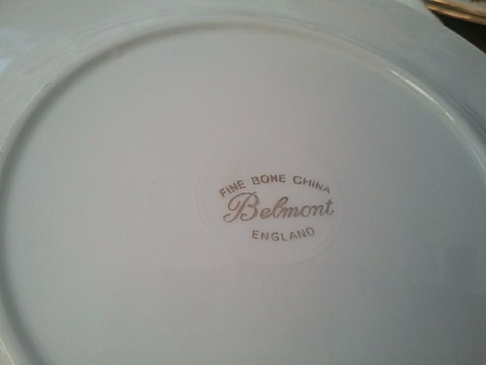 Bone China Teaset twenty one piece.