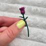 Vintage Rose flower approx. 5.5 cm. Barbie Ken Replacement Used Please see phtos Image 8