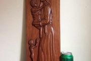Wooden plaque