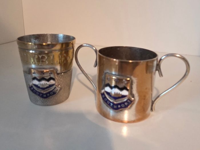 Southport miniature cups from 1920's