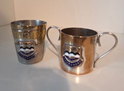 Southport miniature cups from 1920's