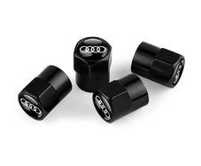 Audi wheel tyre dust valve caps
