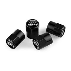 Audi wheel tyre dust valve caps