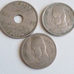 Old Egyptian coins