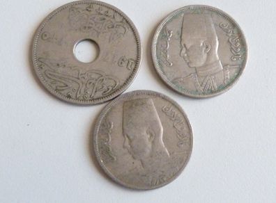 Old Egyptian coins