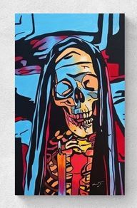 Original hand paint picture, acrylic painting by Strzala