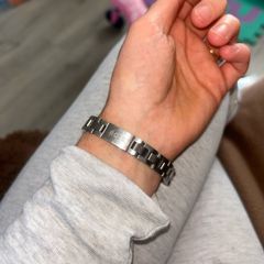 BOSS bracelet men silver