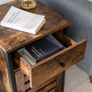 Bedside Cabinet with Drawer - Free Delivery Nationwide Image 2