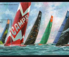 2012 Ireland Volvo Ocean Race Commemorative Stamp Miniature Sheet Mint Never Hinged (MNH)