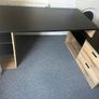 Large Desk with Drawers and Shelves Image 2