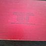 Don Tomas Wooden Red Cigar Box Special Edition Number 500 Image 4