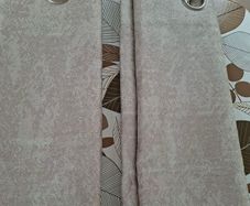 Silver Fleck Curtains
