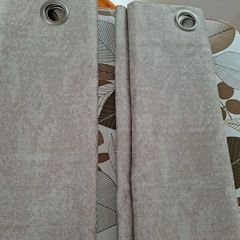 Silver Fleck Curtains