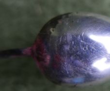 Antique Sterling Silver Decorative Spoon 5g