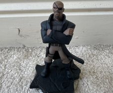 Disney Infinity Black Marvel Spider-Man Nick Fury Used Please see photos