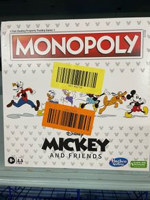 Disney Mickey Monopoly