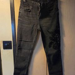 Women jeans with beaded details size 6