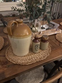 Set of three vintage flacons
