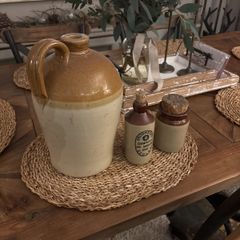 Set of three vintage flacons
