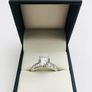 Brand New 9ct White Gold Dress Ring Image 2