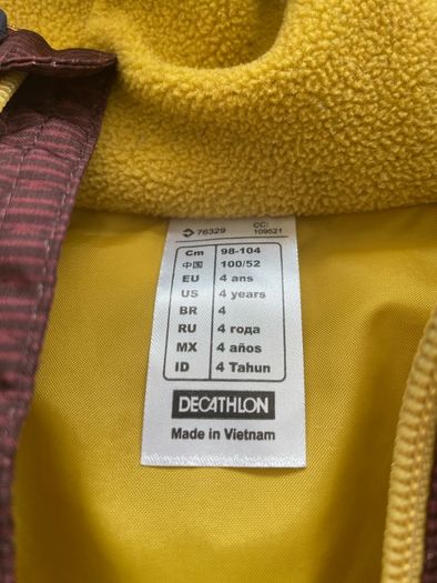 Decathlon Boys Padded Body warmer