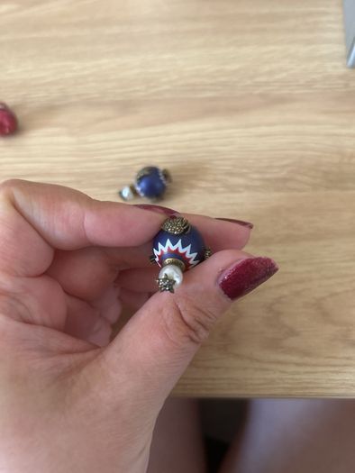 Dior tribal earrings