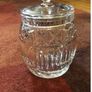 Vintage Crystal Biscuit Barrel Image 7