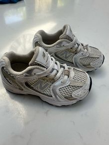 White , Gold & silver New balance