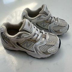 White , Gold & silver New balance
