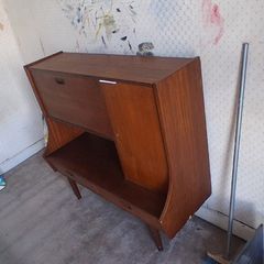 Vintage Scandinavian Teak Bureau