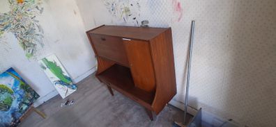 Vintage Scandinavian Teak Bureau