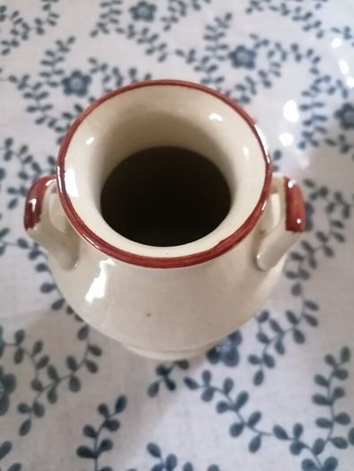 Vintage Stoneware Butterfly Jug